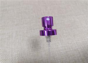 China Purple Color PP Perfume Pump Sprayer Aluminium Material Eco Friendly factory