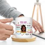 Great Mom Coffee discoloration Mug, Mom Birthday Gifts, Funny Mom Cup Gifts from