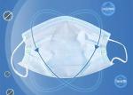 Carbon Disposable Dust Face Mask Breathable Non Woven 3 Layers Light Weight