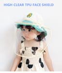 Multi Color Kids Face Shield Anti Fog For Kid Sun Protection Plastic TPU