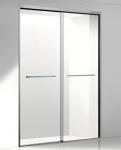 304 Material Stainless Steel Profile Shower Room Sliding Door Frame Corrosion