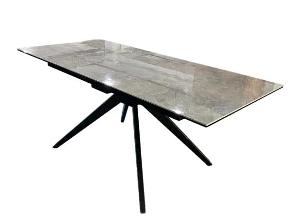 Amazing Grey Ceramic Extendable Dining Table Euro Style DT-1032 1350mm(+350)*800
