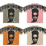 100% Cotton Fabric Mens Oversized Tshirt Dtg Print Logo Tee for Casual Daily