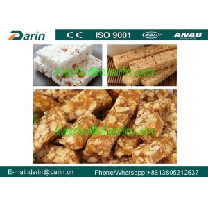 Nut Chocolate Bar / Cereal Bar Making Machine 380V With Multiple Level Structure