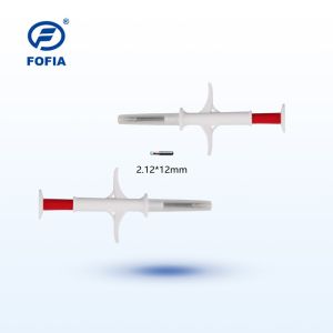 50mm ISO Transponder Pet Tracking Microchip Syringe Track Cat