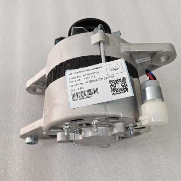 Excavator Electriacal Parts Alternator 24V-50A 4454118 4652325 4451456 Fit