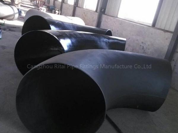 A105 Large Diameter Steel Pipe Fittings EN1092 48 Inch 90 Degree Elbow Bend