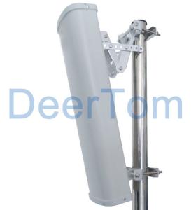 China 2500-2700MHz LTE WIMAX Sector Panel Antenna Outdoor Base Station18dBi 65 Degrees factory