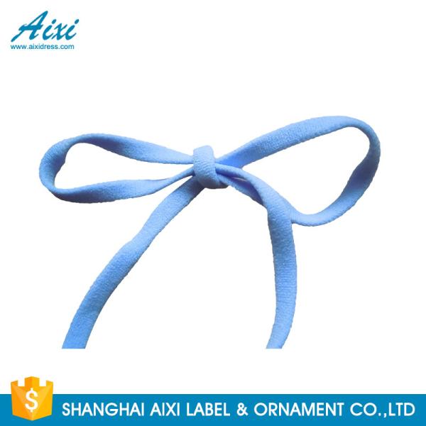 China 15mm - 16mm Elastic Band Knit Polyester Binding Tape For Home Textile factory