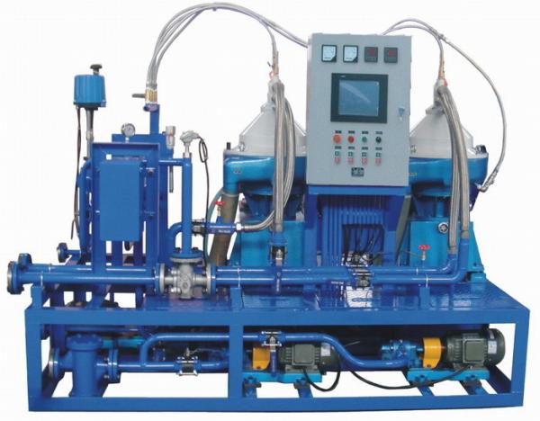 2000-10000 L/H MDO Power Plant Fuel Oil Purifier System , Oil Filtration