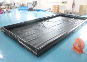 China Customized 6x3m 0.6mm PVC Inflatable Car Wash Mats on sale