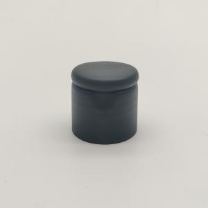 China Black Screw Lock 24mm Flip Top Plastic Bottle Caps With 2.8mm Water Hole factory