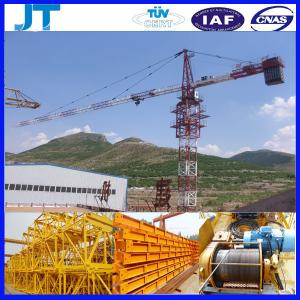 China China famous crane manufacturers 4T 48m jib JT4808 construction tower crane price factory