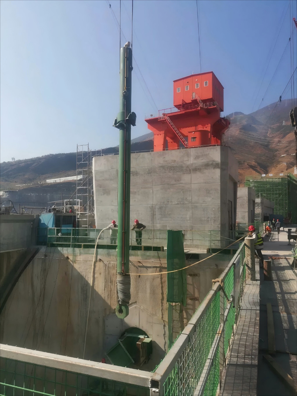 High Strength Hydropower Plant Hydraulic Cylinder 200mm Bore 5000kN Load