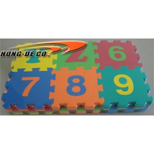 Odor Free 3/8inch Thick Puzzle Piece Play Mat / Foam Floor Puzzles For Toddlers