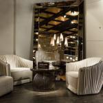 Titanium High End Sectional Sofas 0.82m Vintage Luxury Living Room Furniture