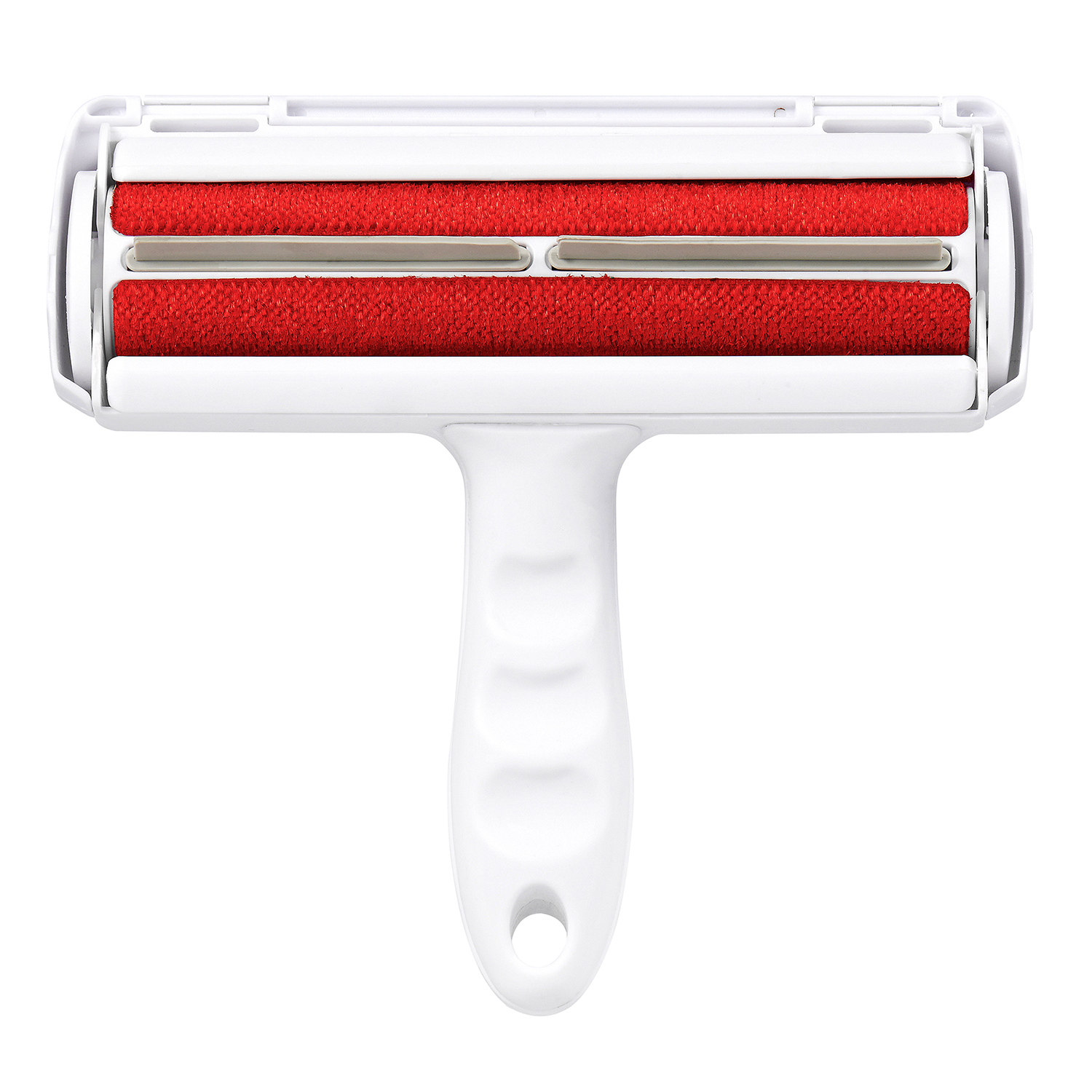 White Plastic Self Cleaning Lint Roller Reusable Lint Roller For Pet Hair