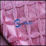 Anti - Slip Textile Upholstery Fabrics Bright Velvet Fabric 2mm~3mm Pile