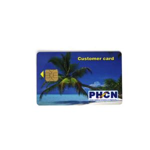 China RoHS Specificate Plastic RFID Smart Card 13.56 MHz 0.82mm Thickness factory