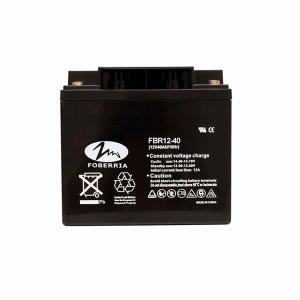 China 12V 40ah Lead Acid storage Battery Rechargeable UPS Maintenance Free Automotive Battery factory