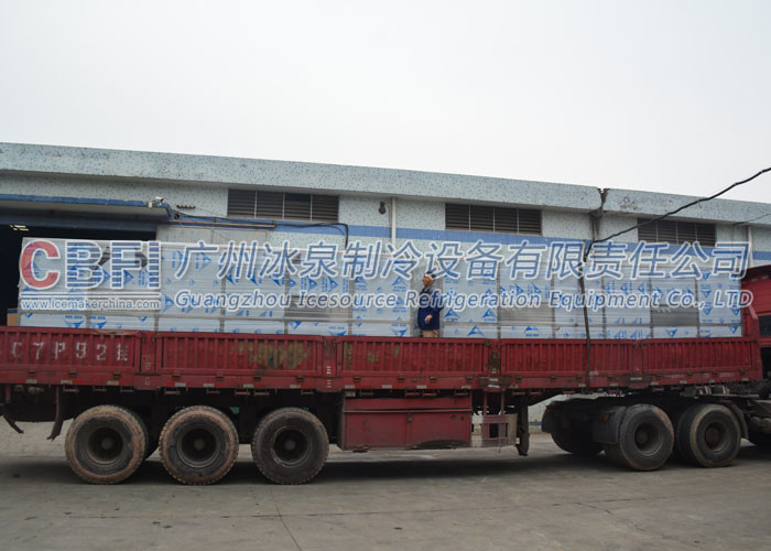 R507 Refrigerant Crystal Cube Ice Making Machine 1 ton / 3 ton
