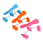 3 In 1 Electric Mini USB Cellphone Fan Portable USB Mini Fan For Laptop
