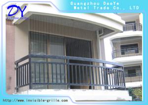 China Anti Theft Balcony Invisible Grille Protective Net 1.5mm Thick SS304 Stainless Steel factory