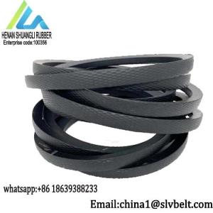 China Vulcanize Technique Black SPZ V Belt Top Width 10mm Depth 8mm Length 46''-140'' factory