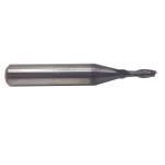 55HRC 2 Flutes Cemented Carbide End Mill For Hard Material