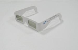 China Circular Paper Polarized 3D Glasses factory