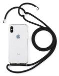 Transparent TPU PC Acrylic Crossbody Strap Mobile Phone Case Iphone X Xs Sports