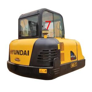China R55-7 R60-7 Hyundai Windshield Replacement RoHS Mini Digger Glass factory