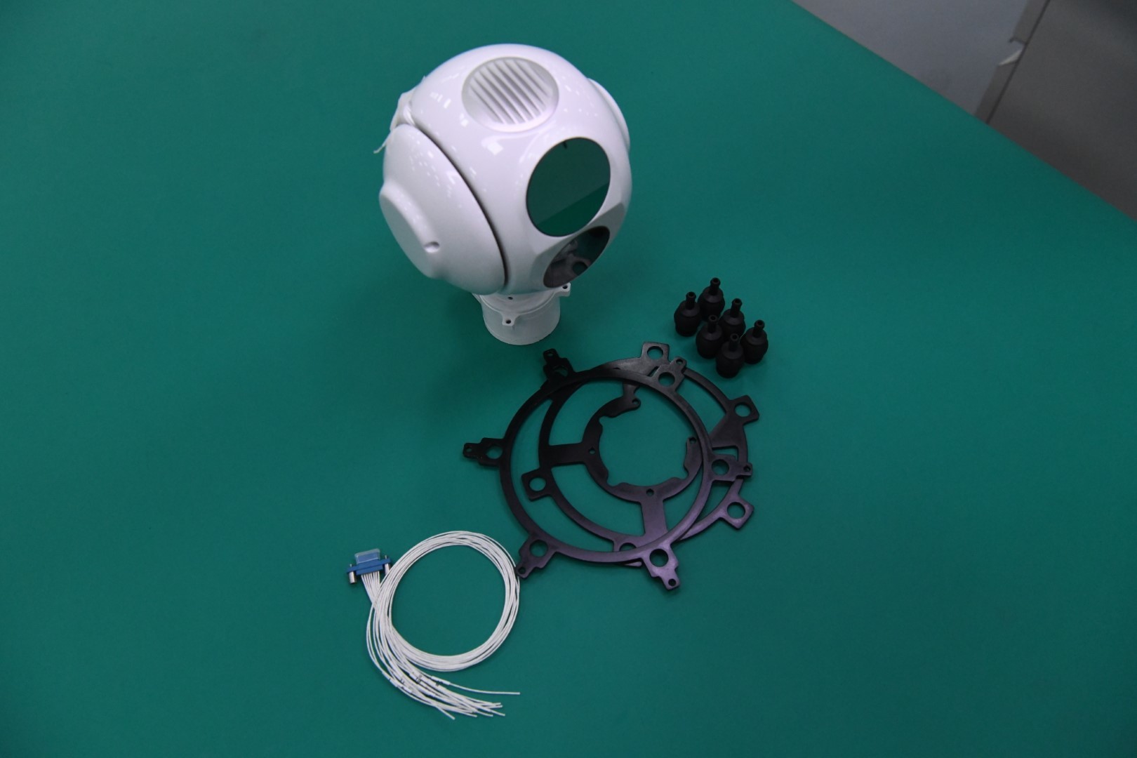 Dual Sensor Thermal LWIR Eots System Uav Sensor Payload With Gimbal