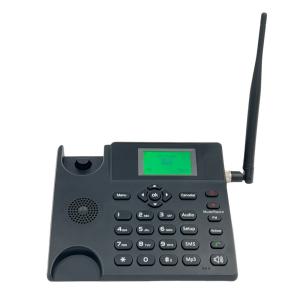 China FM Radio LTE Volte Desktop Phone 1000mAh Backup Battery factory
