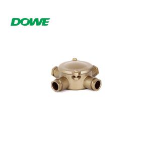 China 16A Marine Plug Socket Brass Waterproof Junction Box Grounding Device factory