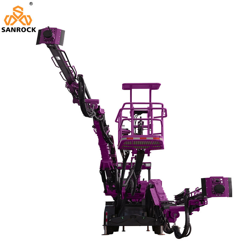 Tunnel Excavation Rock Drilling Rig Mining Equipment Jumbo Underground Drilling Machine