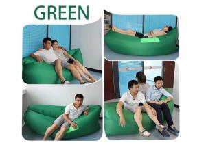 China Banana Sleeping Bag,Portable Soft Inflatable Air Sleeping Bag, Nylon Lamzac Hangout factory