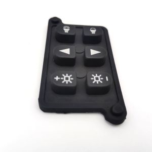 China Industrial Silicone Rubber Key Customized for Heavy-Duty Applications on sale