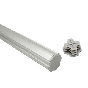 China Aluminum Tube Plastic Fittings Lean Tube Insert End Cap Thin Wall Pipe Plastic Plug factory