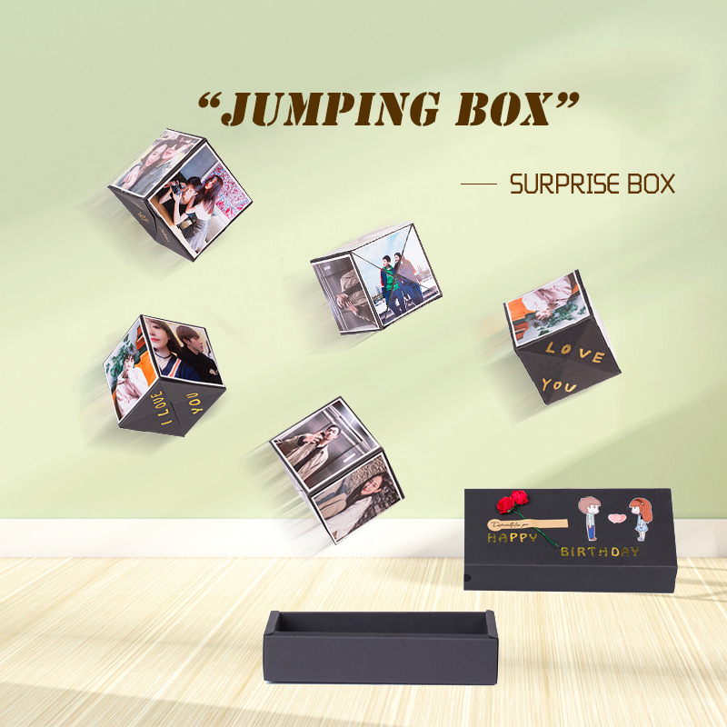 Magic Recycled Cardboard Packaging Chocolate Paper Box Rectangular Square CMYK Printing