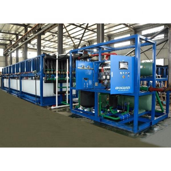 China Heavy Duty 30 Ton/Day Direct Cooling Block Ice Making Machine with Bitzer Compressor factory