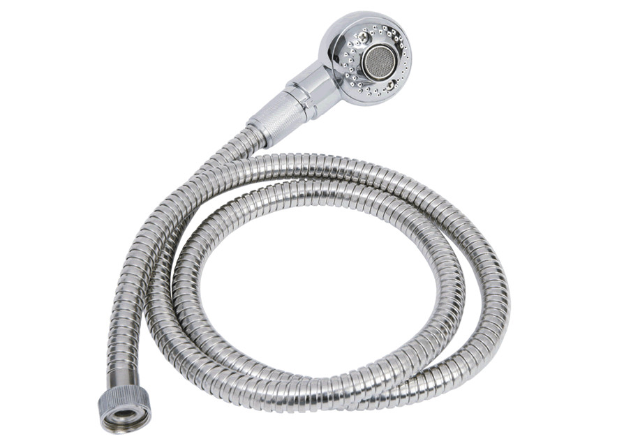 Sliver Color Salon Equipment Parts Shower Head With Pipe For Shampoo Chair
