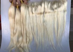 China Tight And Neat Peruvian Human Hair Weave / Virgin Remy Human Hair Extensions factory
