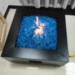 40000 BTU Garden Gas Fire Pits 0.4m Corten Steel Gas Fire Pit Set