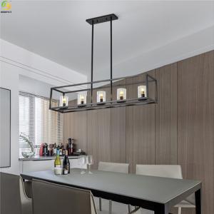 China Iron pendant light Home Art Baking Paint Black LED Nordic Pendant Light factory
