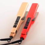 Infrared Flat Iron Electric Hair Straightener 45W Power With LCD Display