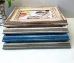 6 inch High Quality PS material imitate metal fasional photo frame