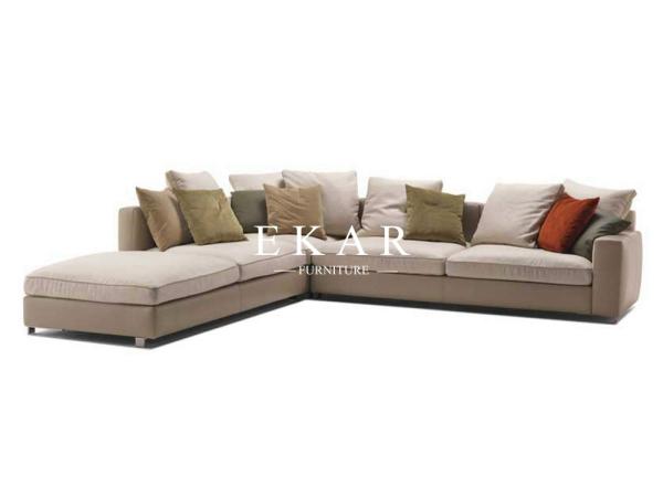 Contemporary Style 2018 New Living Room Furniture 5 Seater Cowhide Genuine