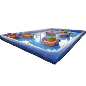 China 0.9mm UV Resistant PVC Paddle Boat For Inflatable Pool factory