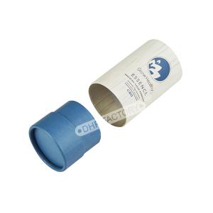 China Customizable Paper Circle Box Packaging For Essence Skincare Products factory